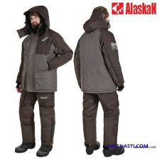 Костюм зимний Alaskan Russian Mission FS до -35°C размер XL цвет хаки/коричневый