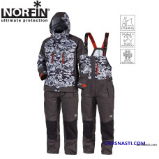 Костюм демисезонный Norfin Pro Dry 3 Camo размер XXL