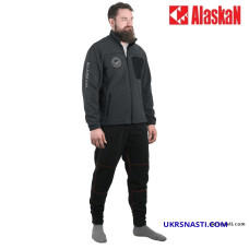 Куртка флисовая Alaskan North Wind размер XXL цвет тёмно-серый