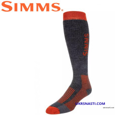 Носки Simms Merino Midweight OTC Sock Carbon размер L