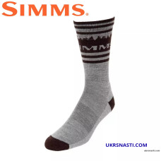 Носки Simms Daily Sock Treeline Mahogany