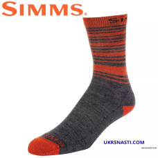 Носки Simms Merino Lightweight Hiker Sock Carbon