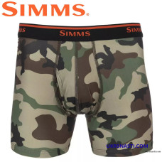 Трусы Simms Boxer Brief CX Woodland Camo размер XL