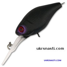 Воблер плавающий Jackall Diving Chubby 38 длина 3,8 см вес 4,3 грамм цвет matt black