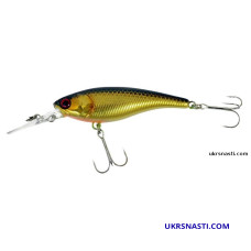 Воблер суспендер Jackall Soul Shad 45 SP длина 4,5 см вес 2,7 грамм цвет hl gold & black