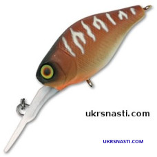 Воблер плавающий Jackall Diving Chubby 38 длина 3,8 см вес 4,3 грамм цвет bug tiger