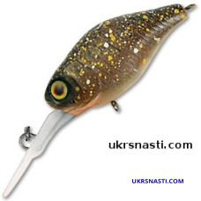 Воблер плавающий Jackall Diving Chubby 38 длина 3,8 см вес 4,3 грамм цвет brown bug