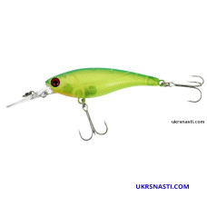Воблер суспендер Jackall Soul Shad 45 SP длина 4,5 см вес 2,7 грамм цвет yk lime chart