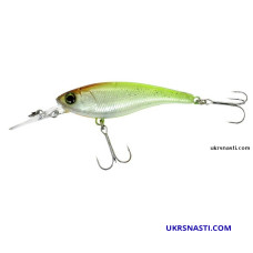 Воблер суспендер Jackall Soul Shad 45 SP длина 4,5 см вес 2,7 грамм цвет chart back glitter