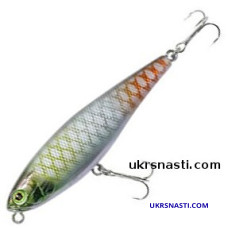 Воблер поверхностный плавающий Jackall Bonnie 95 длина 9,5 см вес 12,5 грамм цвет albino chartreuse pilaruke