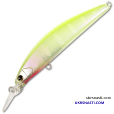 Воблер плавающий Jackall Tricoroll GT 72MD-F длина 7,2 см вес 6,6 грамм цвет pearl chartreuse yamame