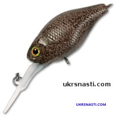 Воблер плавающий Jackall Diving Chubby 38 длина 3,8 см вес 4,3 грамм цвет tackey brown