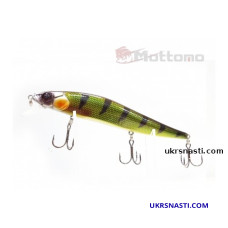 Воблер Mottomo Ostra 130F 22,5 грамм Плавающий цвет Dark Perch