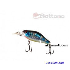 Воблер Mottomo  DJ Crank 52F 8 грамм Плавающий цвет  Silver Salmon