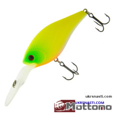 Воблер Mottomo Deep Wrestler 70F 17,5 грамм  Плавающий цвет Chart Yellow