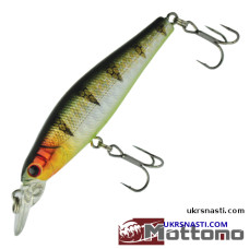 Воблер Mottomo Kipper 70SP 8,5 грамм  Суспендер цвет Chrome Tiger