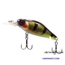 Воблер Mottomo  DJ Crank 52F 8 грамм Плавающий цвет Dark Perch