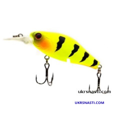 Воблер Mottomo  DJ Crank 52F 8 грамм Плавающий цвет Crazy Tiger