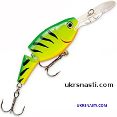 Воблер Rapala Jointed Shad Rap 13 грамм суспендер цвет FT