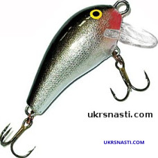 Воблер Rapala Mini Fat Rap 4 грамм медленно тонущий цвет MFR03-S